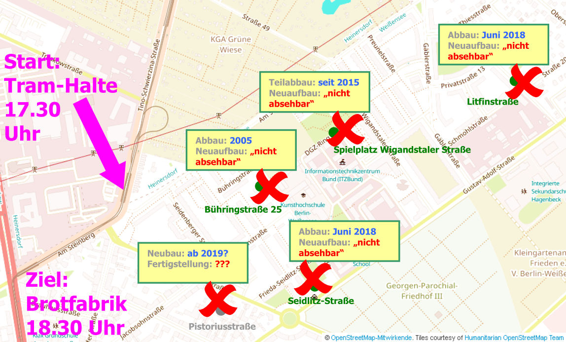 Stadtplanbild Stadtteilspaziergang 06. April 2019